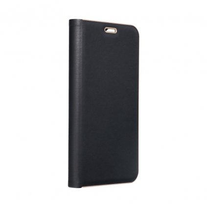 Puzdro LUNA Book pre Xiaomi  Redmi Note 8 čierne