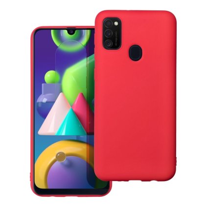 152639 3 pouzdro forcell soft samsung galaxy m21 cervene