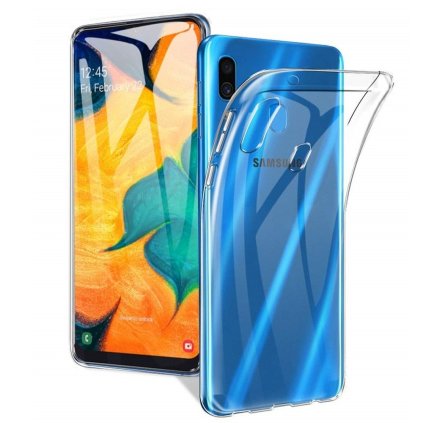 161942 forcell antibakterialni pouzdro pro samsung galaxy a20e transparentni