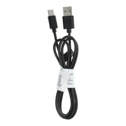 Kabel USB - Typ C 2.0 C363 1 metr černý (koncovka 8mm)