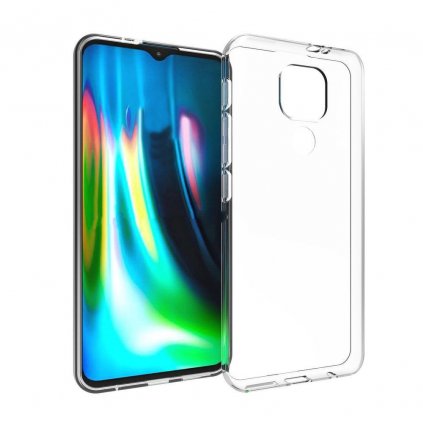 Priehľadné puzdro Back Ultra Slim 0,5mm pre  MOTOROLA G9 PLAY / E7 PLUS