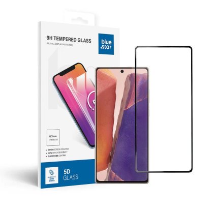 Tvrdené sklo 5D Blue Star - Samsung Galaxy Note 20 - okraj čierny