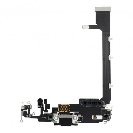Flex páska s nabíjecím konektorem pro Apple Iphone 11 PRO MAX černá