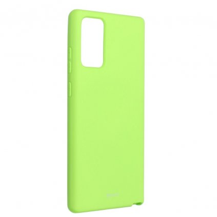Puzdro Roar Colorful Jelly Case pre Samsung Galaxy Note 20 limetkové