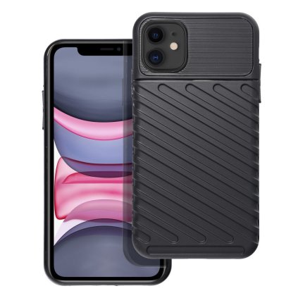 186237 3 pouzdro forcell thunder pro apple iphone 11 cerne