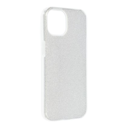 Kryt SHINING pre IPHONE 13 strieborný