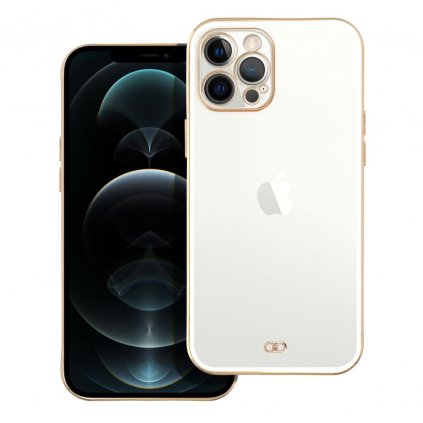 Elegantný obal LUX pre IPHONE 12 PRO MAX biely