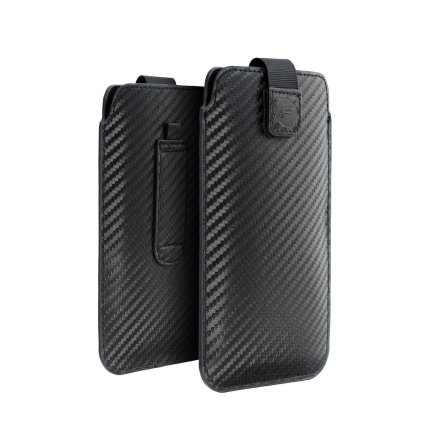 Uni Púzdro Forcell POCKET Carbon Model 03 pro APPLE IPHONE 6 PLUS / 7 PLUS / 8 PLUS / 11 PRO MAX SAMSUNG S10 PLUS / A50 / A32 5G