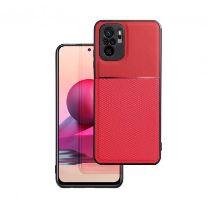 Štýlový kryt Forcell Noble pre XIAOMI Redmi NOTE 10 / 10S červený