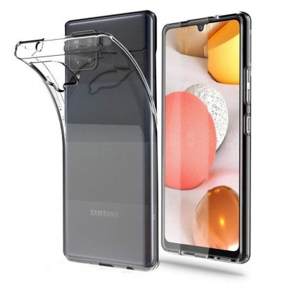 Pouzdro Back Case Ultra Slim 0,3mm SAMSUNG Galaxy A42 5G transparentní