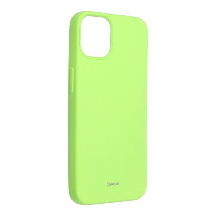 Puzdro ROAR case COLORFUL JELLY for IPHONE 13 limetkové