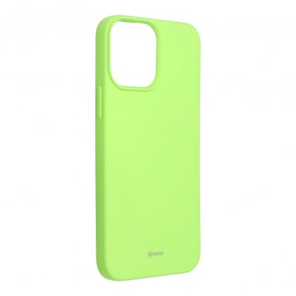 Puzdro Roar Colorful Jelly Case pre iPhone 13 Pro Max limetkové