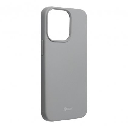 Puzdro Roar Colorful Jelly Case pre iPhone 13 Pro šedé