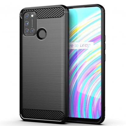 Puzdro CARBON pre OPPO A53 2020 čierne