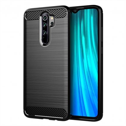 Puzdro CARBON pre XIAOMI Redmi NOTE 8 PRO čierne