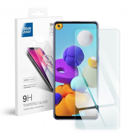 Ochranné tvrdené sklo Blue Star pre SAMSUNG Galaxy A21s