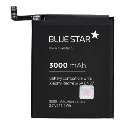 Batéria BLUE STAR  pre XIAOMI REDMI 6 / 6A (BN37) 3000 mAh