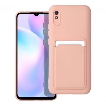 Puzdro CARD Case pre XIAOMI Redmi 9A / 9AT ružové