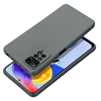 Elegantné puzdro METALLIC Case pre XIAOMI Redmi 9C šedé