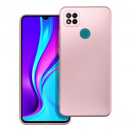 Elegantné puzdro METALLIC Case pre XIAOMI Redmi 9C ružové