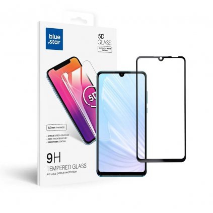 Tvrdené sklo 5D Blue Star - HUAWEI P30 Lite  - okraj čierny