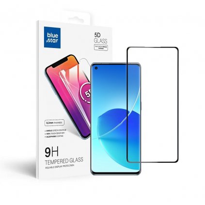 Tvrdené sklo 5D Blue Star 5D - OPPO Reno6 Pro 5G  - okraj čierny