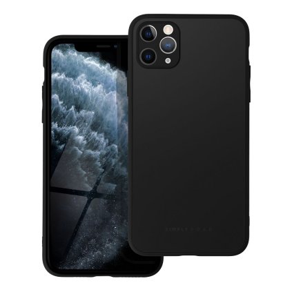 Elegantný kryt Roar Matte Glass pre iPhone 11 Pro Max čierny