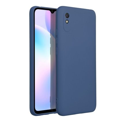 Moderný kryt SILICONE pre XIAOMI Redmi 9A / 9AT modrý