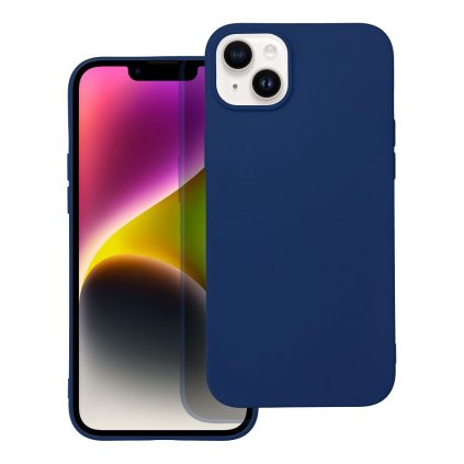 Puzdro Forcell SOFT pre IPHONE 14 Plus tmavo modré