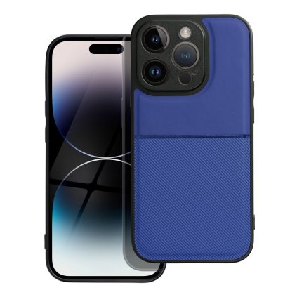 Štýlový kryt Forcell Noble pre IPHONE 14 Pro modrý