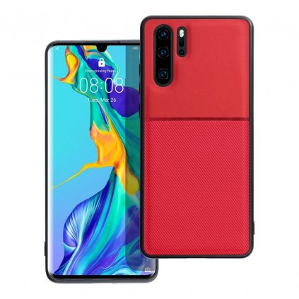 Štýlový kryt Forcell Noble pre HUAWEI P30 Pro červený