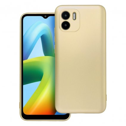 Elegantné puzdro METALLIC Case pre XIAOMI Redmi A1 / Redmi A2 zlaté