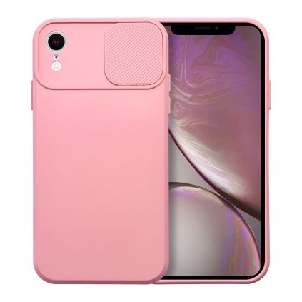 Kryt SLIDE Case pre IPHONE XR svetlo ružový