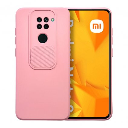 Kryt SLIDE Case pre XIAOMI Redmi NOTE 9 svetlo ružový