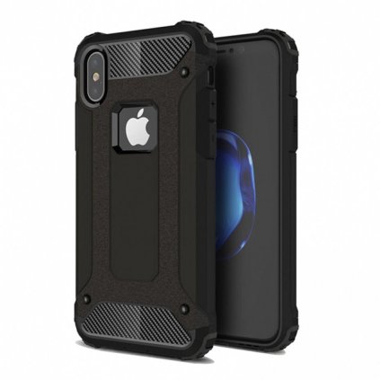 Odolné puzdro ARMOR pre IPHONE X čierne