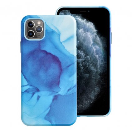 Kožený obal Mag Cover pre IPHONE 11 PRO MAX modrý