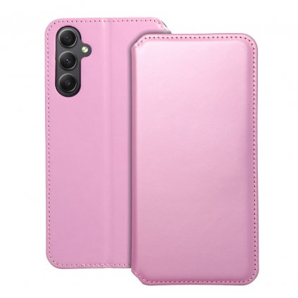Obal Dual Pocket book pre SAMSUNG A34 5G ružový