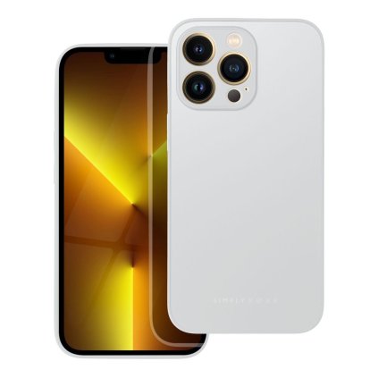 Elegantný kryt ROAR case MATTE GLASS for IPHONE XR farba oceľová