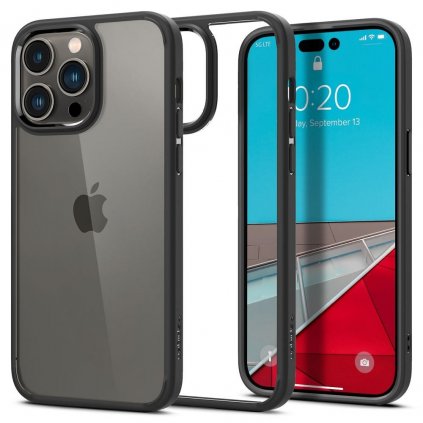 Puzdro  SPIGEN Ultra Hybrid pre IPHONE 14 PRO čierne