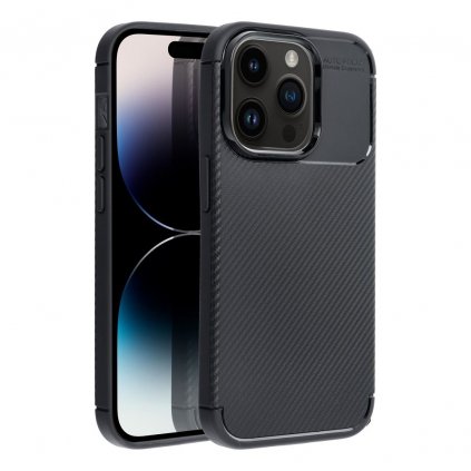 Kryt CARBON PREMIUM pre IPHONE 11 Pro čierny