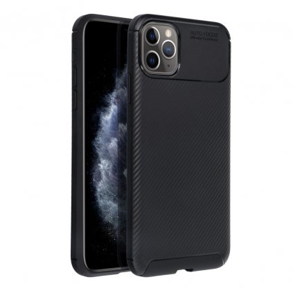 Kryt CARBON PREMIUM pre IPHONE 11 Pro Max čierny