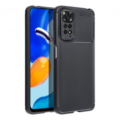 Kryt CARBON PREMIUM pre XIAOMI Redmi NOTE 9 čierny