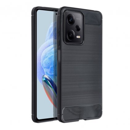 Puzdro CARBON pre XIAOMI Redmi NOTE 12 PRO 5G čierne