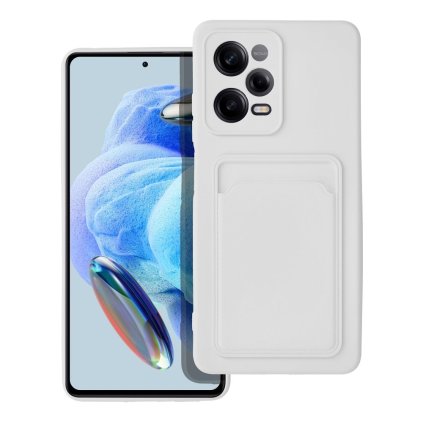 Puzdro CARD Case pre XIAOMI Redmi NOTE 12 PRO 5G biele