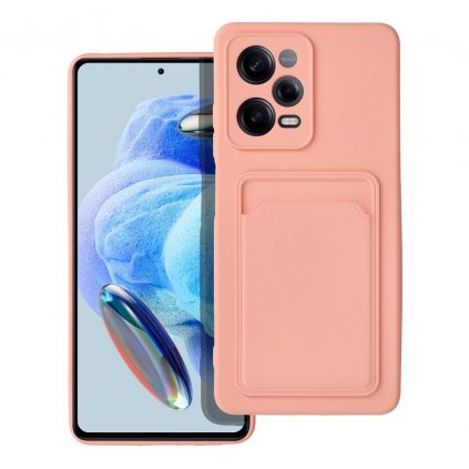 Puzdro CARD Case pre XIAOMI Redmi NOTE 12 PRO 5G ružové