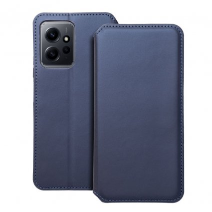 Obal Dual Pocket book pre XIAOMI Redmi NOTE 12 5G tmavo modrý