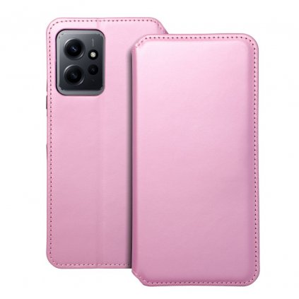 Obal Dual Pocket book pre XIAOMI Redmi NOTE 12 5G ružový