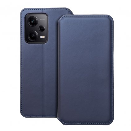 Obal Dual Pocket book pre XIAOMI Redmi NOTE 12 PRO 5G tmavo modrý