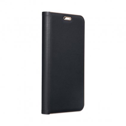 Puzdro LUNA Book pre Xiaomi  Redmi 12C čierne