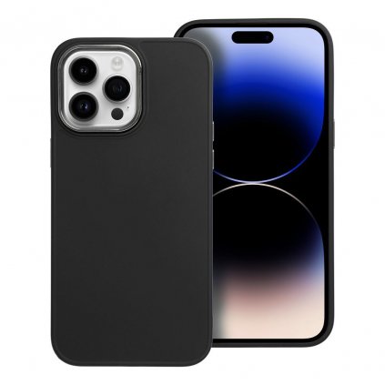 Štýlový kryt FRAME Case pre IPHONE 14 Pro Max čierny